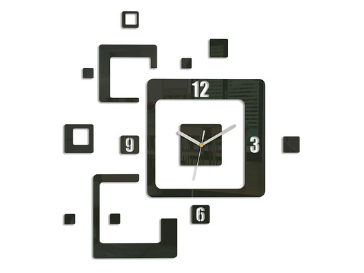 Zegar ścienny Trio Black 60cm ModernClock