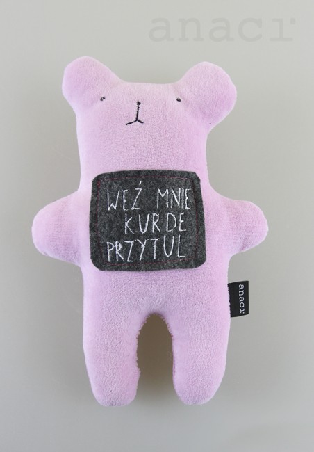 misie i maskotki Różowy,