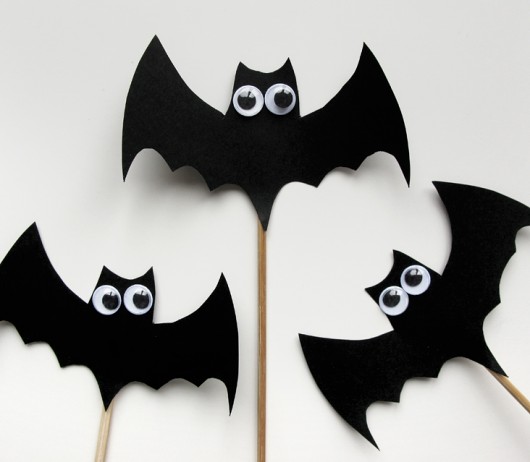 Halloween Dekoracje - Nietoperze z Oczami Wiewiórka i Spółka