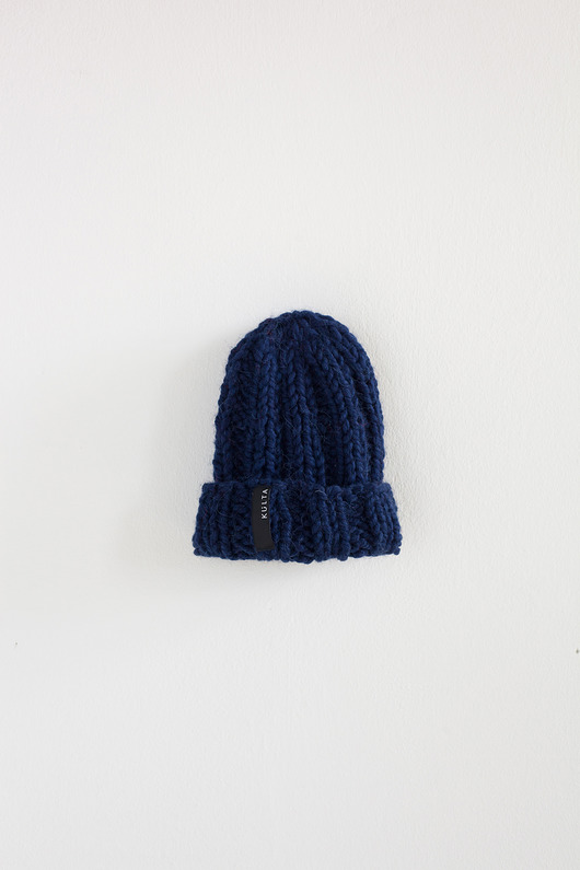 MURAKAMI NAVY czapka wełniana kulta