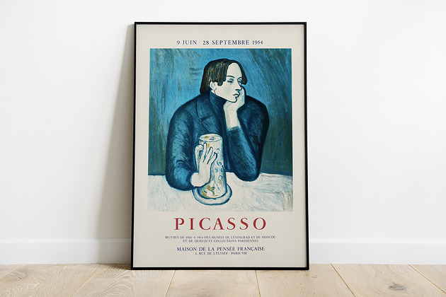 Pablo Picasso  litografia - reprodukcja Pas De LArt
