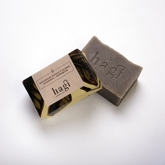 Naturalne mydło z glinką ghassoul Hagi Cosmetics