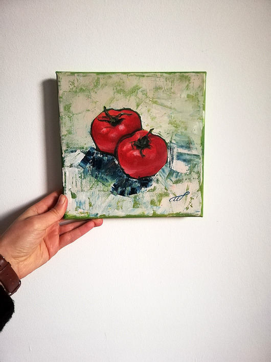 obrazy Obraz na płótnie - Adio pomidory
