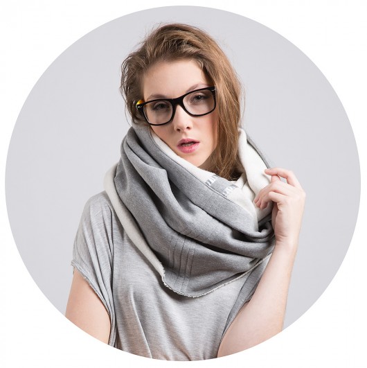 Tuba Komin Szal Kapuza MELANGE CADOaccessories