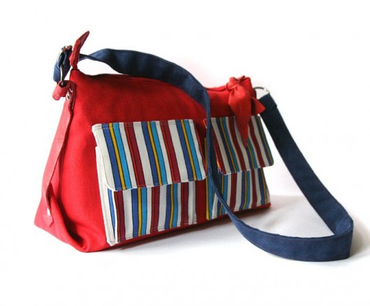 torebka - red&stripes - elfagado