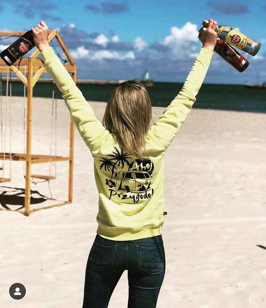 Surferska bluza Ahoj Przygodo ŁAP NAS