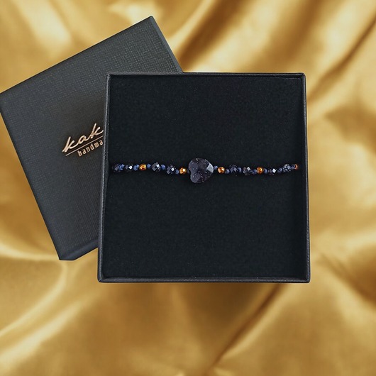 bransoletki z kamieni naturalnych NOC KAIRU - kamień szczęścia, kamień czarnoksiężników, ochrona