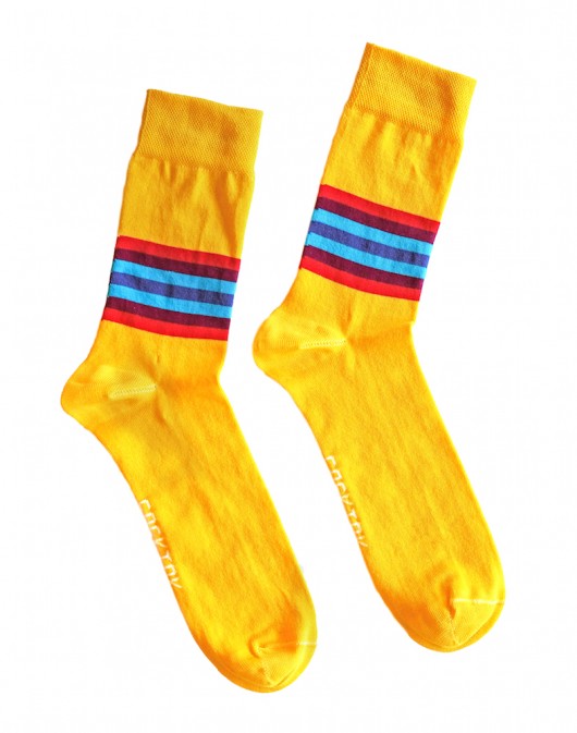 Paski Yellow Socktok