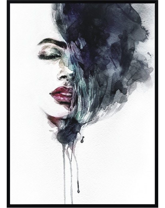 Plakat W Ramie Woman I 50x70 MIA home