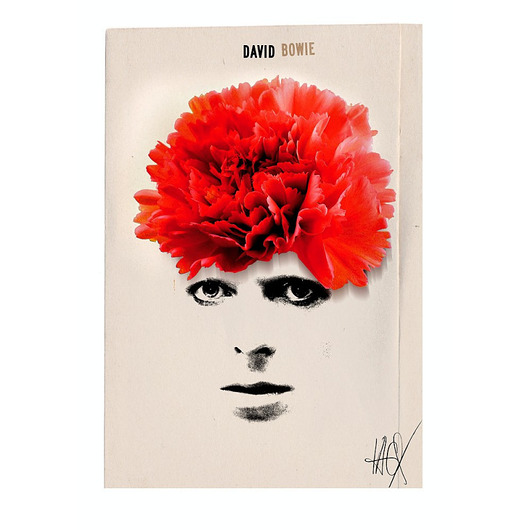 kartki okolicznościowe - wydruki Kartka pocztowa - David Bowie