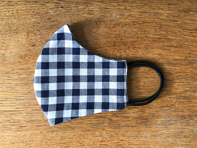 Bawełniana maseczka ochronna - męska Nessy Patchwork
