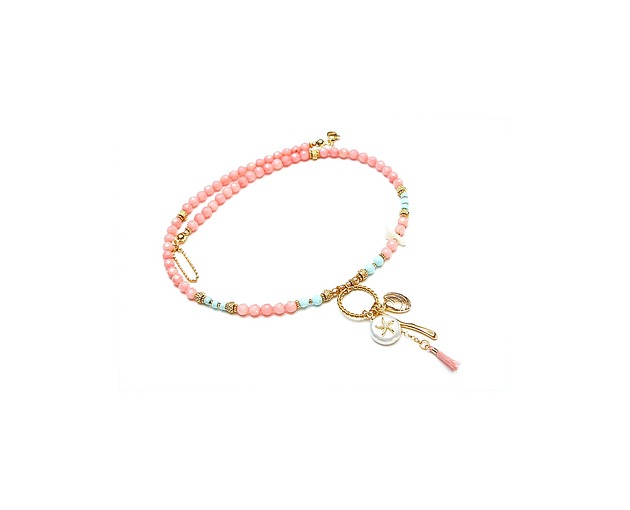 chokery Sea collection - Koral pink /choker/ 14.06.25