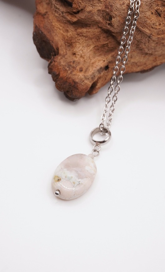 korale Naszyjnik Kwiat Wiśni