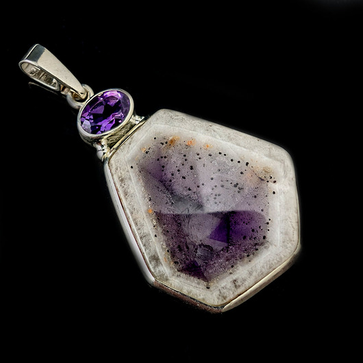 wisiory Auralit z ametystem