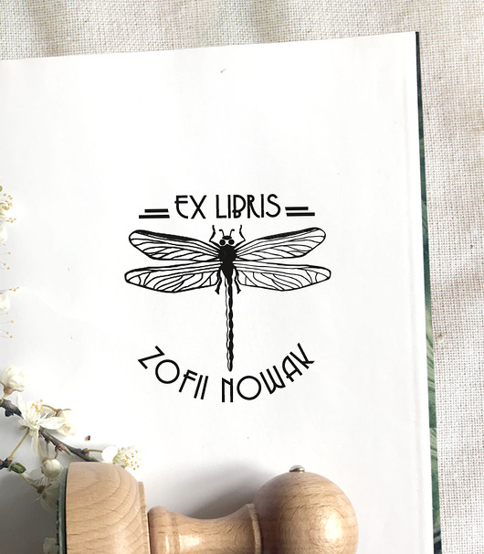 stemple WAŻKA personalizowany stempel Ex Libris