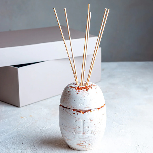 świeczniki i świece Dyfuzor w zestawie z patyczkami Antique Gold Reed