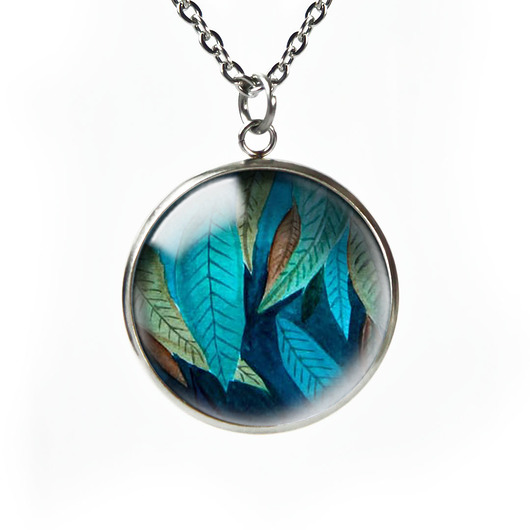 JUNGLE LEAF naszyjnik muamua design