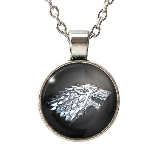 wisiory Mały medalion Stark - 0251