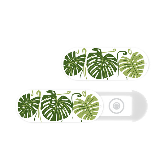 Monstera zasłonka kamery laptopa. Froo