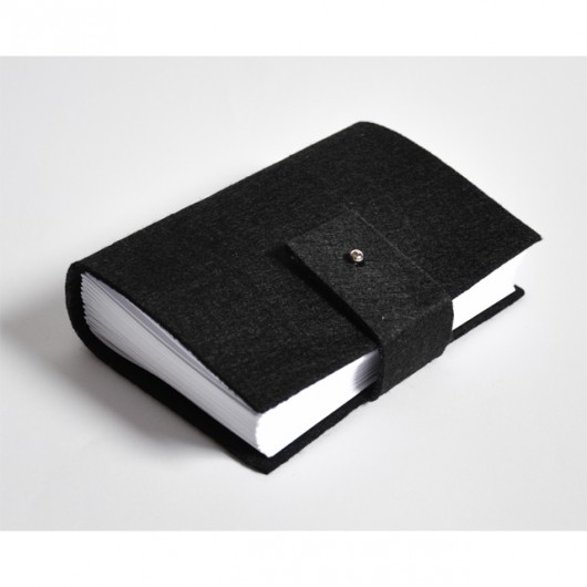 Filcowy planner - czarny Gosia Sendlewska
