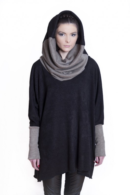 Sweter-ponczo C&B Phantom  HebeQuss