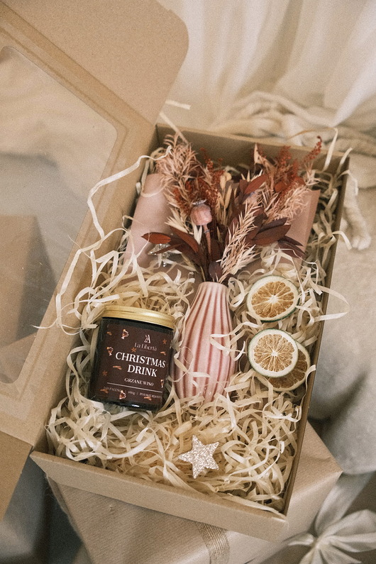 Boże Narodzenie - inne Świąteczny zestaw prezentowy "Vino"