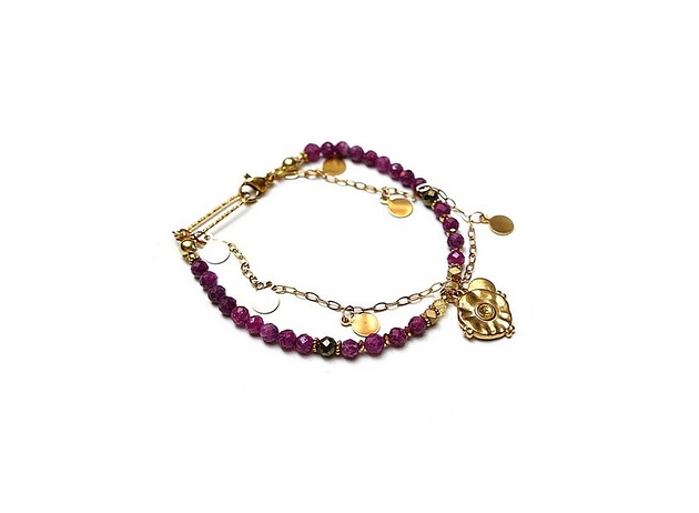 bransoletki z kamieni naturalnych Rubiny vol. 11w /bransoletka/ - Szlachetna kolekcja