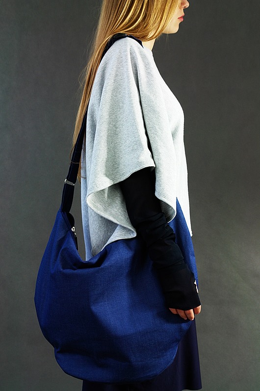 Bag Sailor Blue - DŻINSOWA ART INDYWIDUALITY