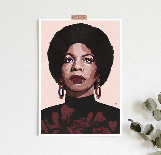 Nina plakat ilustracja Żaneta Antosik PRINTS