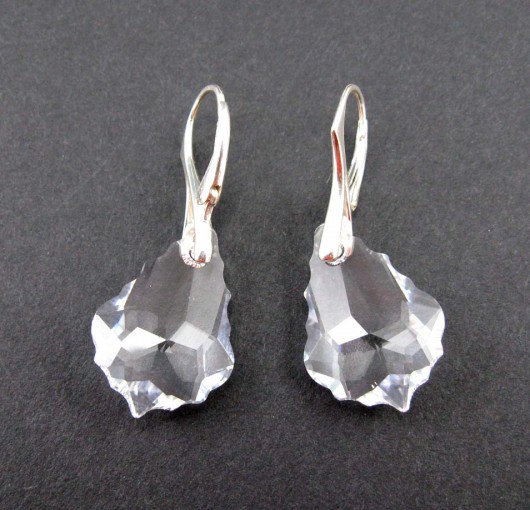 kryształ Swarovski Crystal w srebrze PRYZMAT