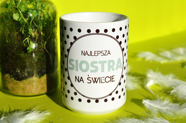 kubki Najlepsza siostra na świecie, kubek