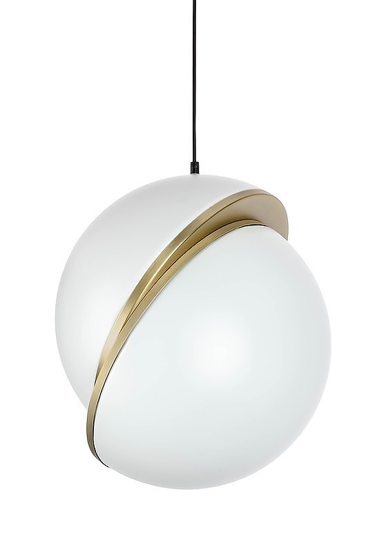 lampy wiszące Lampa Wisząca Sante Złota LED 38 cm