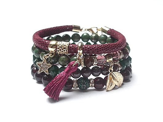 Burgund & green  vol. 2 /29.11.16/ - set KiKa pracownia
