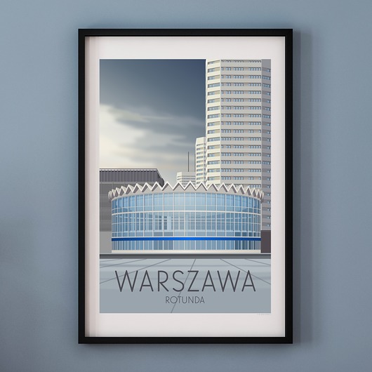 plakaty Plakat WARSZAWA