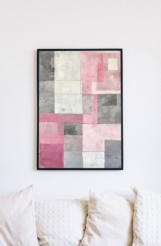 plakaty Plakat - Abstract shapes 5