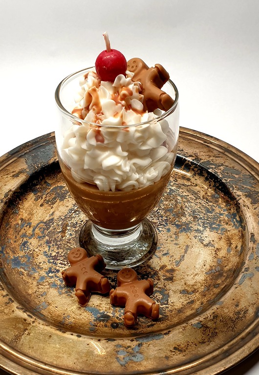 świeczniki i świece Świeca sojowa -czekoladowy deser