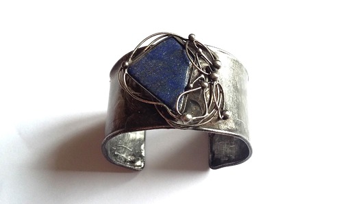 Lapis opleciony - bransoleta regulowana po drugiej stronie lustra