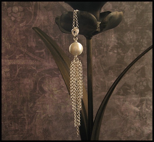 LUXURY- Srebrzysta Kometa- Wisior Little Dreamer