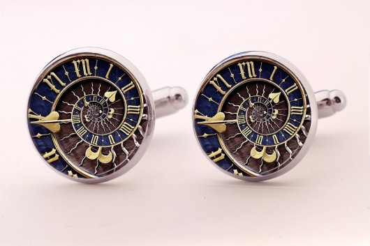 Spinki do mankietów Steampunk EGGinEGG