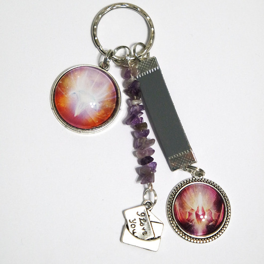 breloki Breloczek, talizman - Zdrowie, odwaga, ametyst