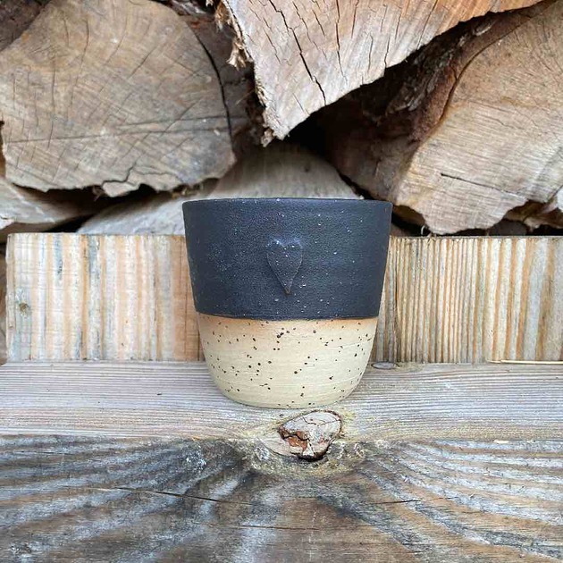 kubki Ceramiczna czarka Heart