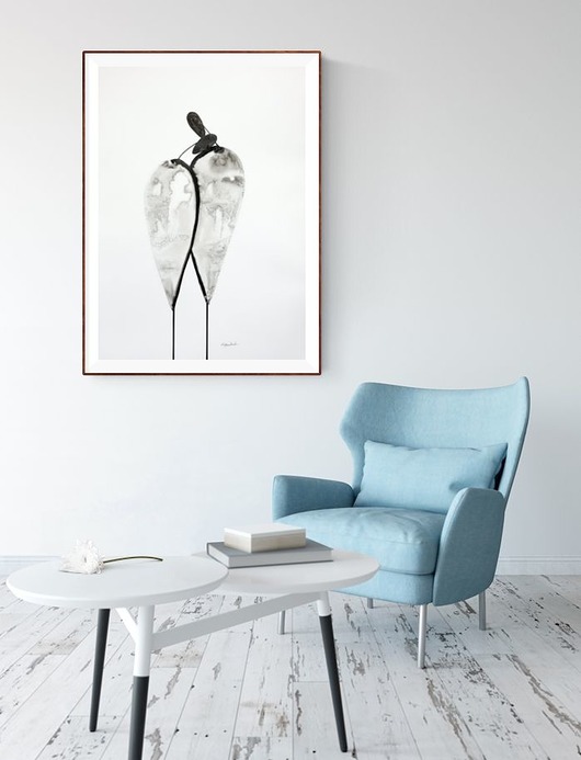 Obraz 50 x 70 cm malowany ręcznie, minimalizm Krystyna Siwek Art