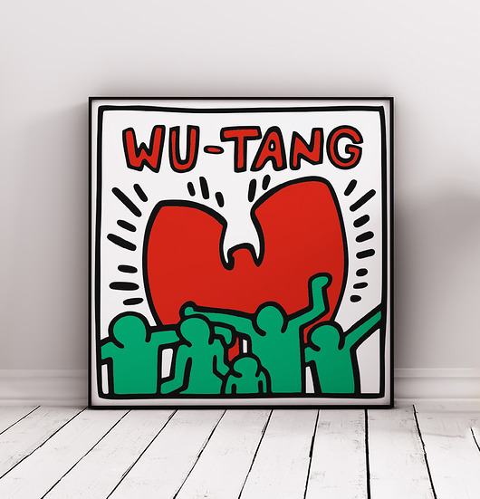 Keith Haring, grafika Pop Art Pas De LArt