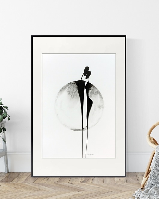 obrazy grafika 50X70 cm wykonana ręcznie
