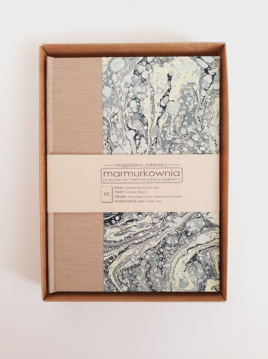 Notes, szkicownik marmurkownia