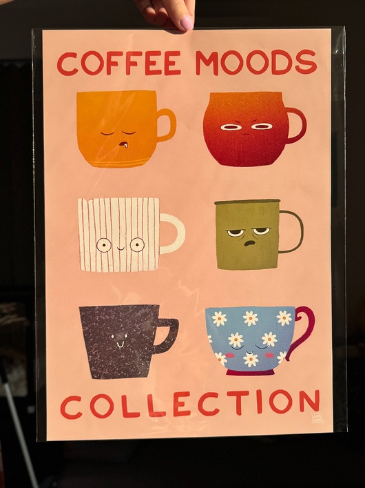 plakaty Plakat "Coffee Moods Collection"
