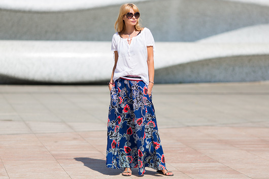 Spódnica maxi Flower Power Candy Floss clothes