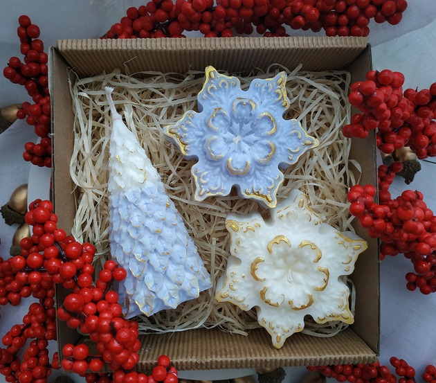 dekoracje świąteczne Świąteczny zestaw prezentowy