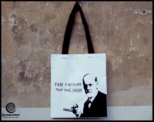 TORBA ZYGMUNT FREUD│na ramię │100% bawełna PLACEBO STUDIO
