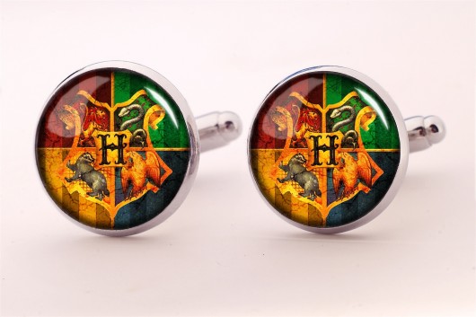 Spinki do mankietów Harry Potter Hogwart EGGinEGG